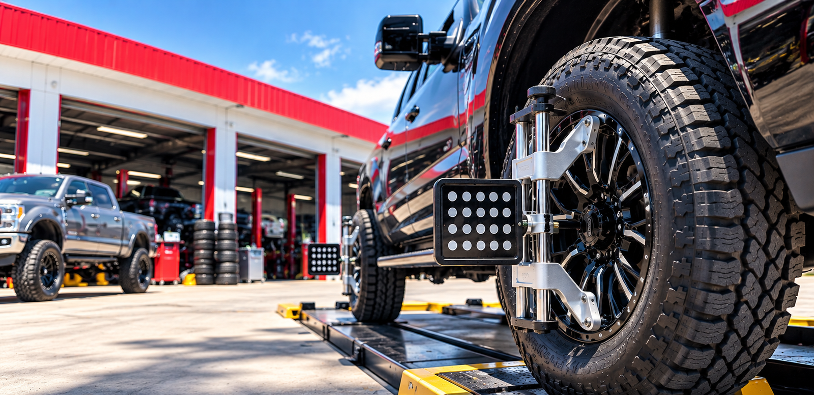 Wheel alignment service at Elite Tire Center Yakima WA